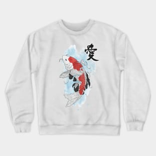 Japanese Koi fish Crewneck Sweatshirt